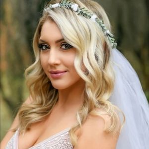 Lauren Dash Baby's Breathe Flower Crown Veil